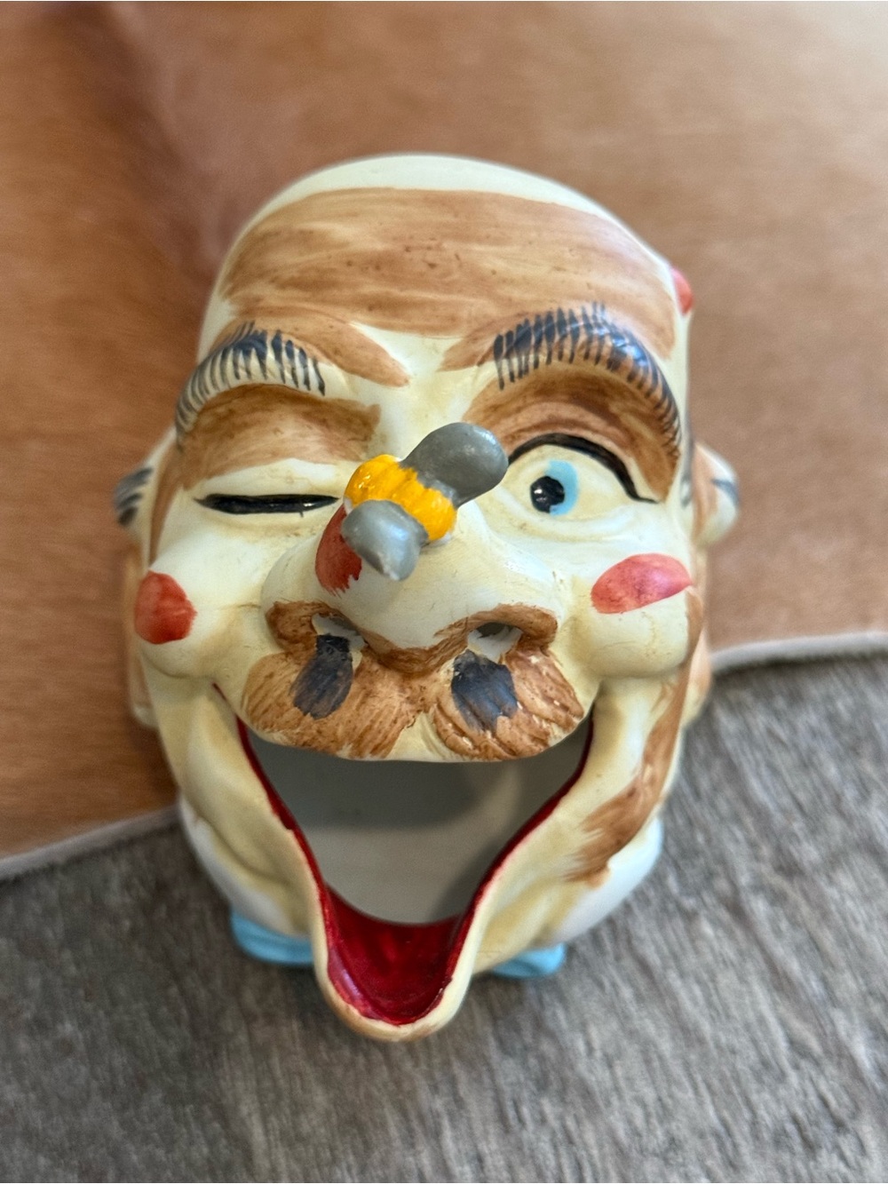 Vintage Clown Hobo Cigarette/Cigar Ashtray Occupied Japan Collectible